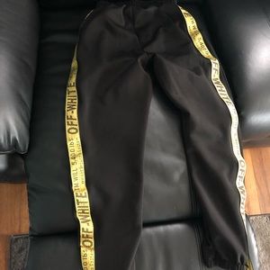Off white reconstruct joggers
